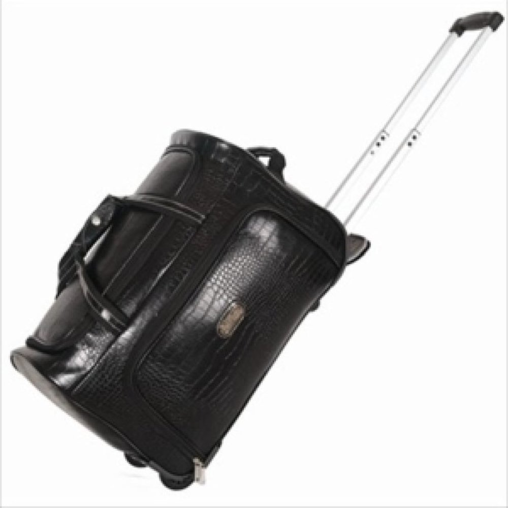 Bob Mackie Everglades Collection Rolling Duffle